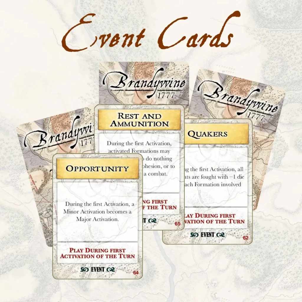 Example of Tactics Card